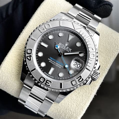 rolex yacht master rhodium 37mm